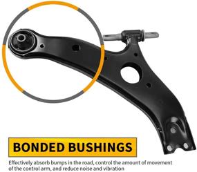 img 2 attached to Top-Notch Control Arm for 2004-2010 Toyota Sienna - AUTOSAVER88 Front Lower Control Arm with Ball Joint