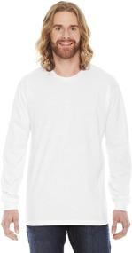 img 2 attached to Premium American Apparel Crewneck T Shirt Heather: Stylish Men's Clothing and Versatile T-Shirts & Tanks