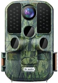 img 4 attached to 📷 Advanced 24MP 1080P Trail Camera with Rapid 0.3s Trigger Time, 120° Wide Angle Lens, and 2.4&#34; LCD - Dr.meter Hunting Camera for Optimal Scouting, Night Vision, and Waterproof Performance