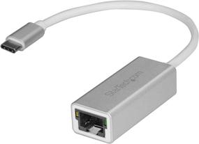 img 4 attached to StarTech.com USB-C to Gigabit Ethernet Adapter - Aluminum - Thunderbolt 3 Port Compatible - USB Type C Network Adapter - US1GC30A