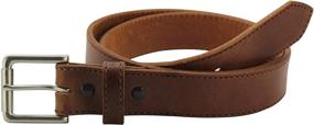 img 2 attached to 👔 Bullhide Stitched Leather Men's Belts - Quality Accessories in Various Sizes