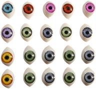 👁️ milisten 100pcs doll eyes craft eyeballs: essential accessories for diy sewing, crafting, and puppet making logo