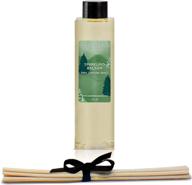 🎄 lovspa sparkling balsam christmas tree reed diffuser oil refill with reed sticks – frasier fir scent of pine, fir needles, birch wood, and amber – infused with natural essential oils – 4 oz логотип