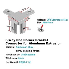 img 1 attached to OTTFF Connector Stainless Aluminium Extrusion