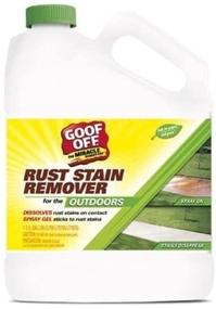 img 3 attached to 🛠️ Goof Off GSX00101: Powerful 1 Gallon Rust Stain Remover - Pack of 2 for Ultimate Rust Removal