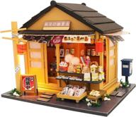 🏪 flever dollhouse miniature diy house kit - creative room with furniture for romantic valentine's gift - chao yang grocery store logo