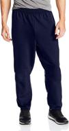 👖 hanes ecosmart men's non-pocket sweatpant (pack of 2) логотип