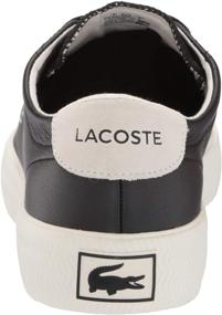 img 2 attached to 👟 Lacoste Gripshot Men's Sneakers in Black and White