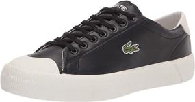 img 4 attached to 👟 Lacoste Gripshot Men's Sneakers in Black and White