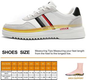 img 2 attached to Orthopedic Fasciitis Comfortable Sneakers Diabetic Men's Shoes