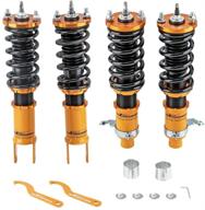 maxpeedingrods adjustable coilovers for honda civic 1996-2000 ek2-ek9 & acura integra 1990-1993 - enhanced suspension with 24 click rebound force setting logo