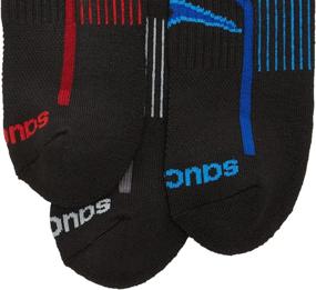 img 2 attached to 🧦 Saucony Men's 8 Pairs Performance Comfort Fit Heel Tab Athletic Socks for Ultimate Foot Support