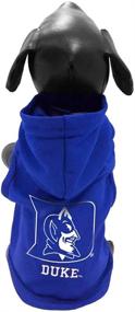 img 2 attached to 🐶 Shop Duke Blue Devils Collegiate Cotton Lycra Hooded Dog Shirt - NCAA Approved!