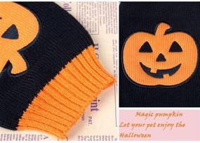 img 3 attached to NACOCO Sweater Pumpkin Sweaters Halloween