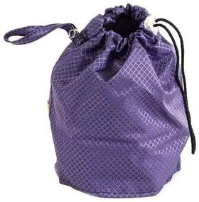 img 2 attached to 💜 Amethyst Purple Jewel Medium GoKnit Pouch: Organize Your Projects with Style and Convenience!