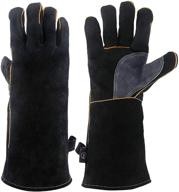 🧤 kim yuan resistant stitching gloves: superior quality in black grey логотип