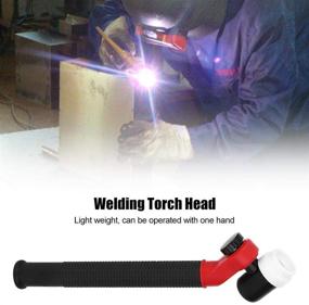 img 1 attached to 🔥 Optimized Fafeicy NR-17 Air Cooled Swivel Neck Welding Torch Head with Welding Accessories