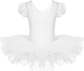 img 3 attached to YiZYiF Outfits Leotard Dancewear Shoulder Sports & Fitness