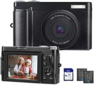 high-performance digital camera with wifi, webcam function, and 32gb sd card - perfect for vlogging and hd 1080p video recording logo