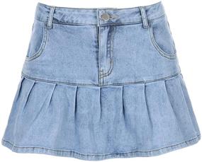 img 2 attached to 👧 Girls' Clothing with Pleated Ruffle School Uniform Lining