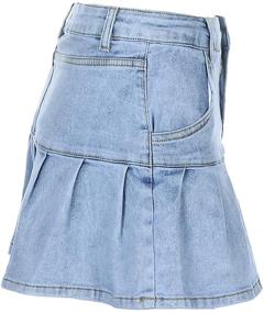 img 1 attached to 👧 Girls' Clothing with Pleated Ruffle School Uniform Lining