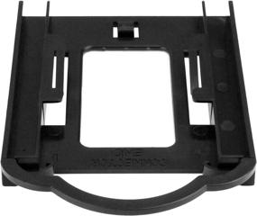 img 3 attached to 🔧 StarTech.com 2.5-inch HDD/SSD Mounting Bracket for 3.5-inch Drive Bay - Tool-less Install - 2.5" SSD HDD Adapter (BRACKET125PT), Black