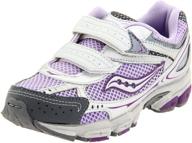 👟 saucony grid ignition little girls' running shoes for athletic activities logo