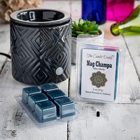 img 1 attached to 🕯️ Nag Champa Maximum Scent Wax Cubes/Melts Incense - 5 Packs, 10 Ounces Total, 30 Cubes