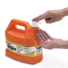 img 2 attached to 🍊 Gojo Citrus Hand Cleaner - 4 Pack of 1 Gallon Bottles