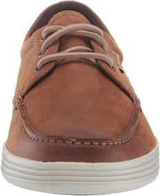 img 3 attached to 👞 Dunham Brown Men's Colchester Moccasin Shoes - Ideal Loafers & Slip-Ons for Men