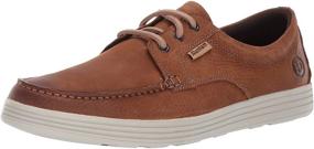 img 4 attached to 👞 Dunham Brown Men's Colchester Moccasin Shoes - Ideal Loafers & Slip-Ons for Men