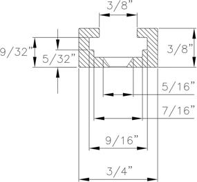 img 1 attached to 📏 36-inch POWERTEC 71119 Double-Cut Profile Universal T-Track with Pre-drilled Mounting Holes (2-Pack)