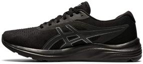 img 2 attached to 👟 ASICS Gel Pulse Men's Shoes - White/Black, Medium Fit