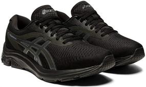 img 4 attached to 👟 ASICS Gel Pulse Men's Shoes - White/Black, Medium Fit