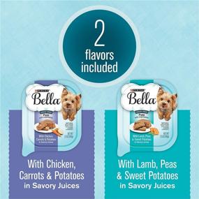 img 2 attached to 🐶 Purina Bella Grain-Free Pate Wet Dog Food for Adult Canines