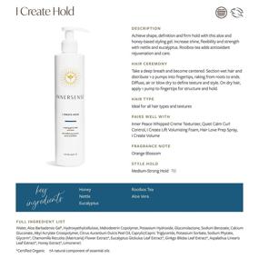 img 1 attached to 💇 Гель для укладки волос Innersense Organic Beauty "I Create Hold" - 100% натуральный, безопасный, не тестируется на животных (10 унций)