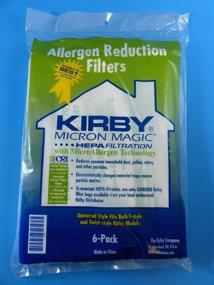 img 1 attached to Avalir Kirby Microfiber Allergen Reduction Bags 👜 - 6 Pack with Free Belt - White