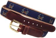 preston leather maryland blue crab logo