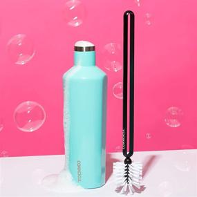 img 1 attached to 🥤 Corkcicle Canteen 16 oz. - Turquoise | Triple-Insulated Stainless Steel Water Bottle and Thermos | Keeps Drinks Cold for 25+ Hours, Hot for 12+ Hours