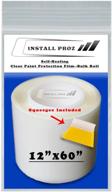 🚗 ultimate car paint protection: install proz self-healing clear film bulk roll (12"x60") logo