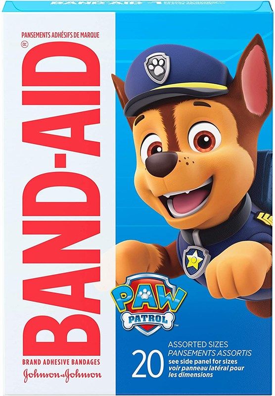 band aid adhesive bandages nickelodeon patrol logo
