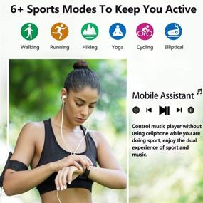 img 1 attached to 💪 MorePro Smart Watch: Advanced Blood Pressure & Heart Rate Tracker with DIY Touch Screen, Sleep Monitor, Waterproof Sports Bracelet - Pedometer, Step & Calorie Counter for iOS & Android - Ideal for Men & Women