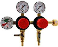 💨 taprite dual pressure co2 regulator for 2 separate products logo