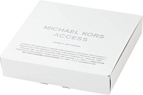 img 1 attached to Зарядное устройство для умных часов Michael Kors Access - белое (MKT0002) | Совместимо с моделями Gen 4/5 MKGO, Runway, Sofie, Lexington, Bradshaw