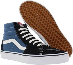 img 3 attached to 👟 True White Vans SK8 HI Unisex Shoes - Women and Men's Footwear