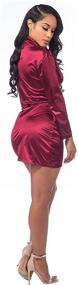 img 3 attached to Sedrinuo Sleeve Dresses Women X Large Women's Clothing