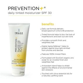 img 3 attached to 🌞 IMAGE Skincare Prevention Daily Tinted Moisturizer with SPF 30, Multi, 3.2 Ounce