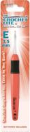 🧶 оптимизированные крючки для вязания cornerstone products lite, размер e/3.5 мм, красно-оранжевые логотип