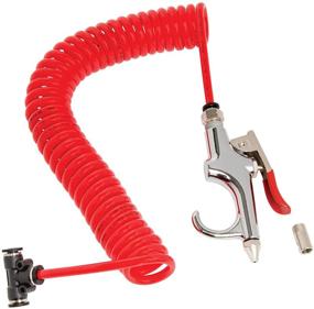img 3 attached to 🚛 Steelman Truck Cab Blow Gun Automotive Accessory Kit: 11.5-Foot Hose, T-Style Connect Fittings, Safety Nozzles & More