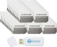 💾 samsung micro to sd memory card adapter (50-pack) bundle with everything but stromboli reader logo